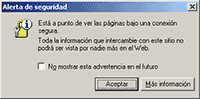 Información y datos del certificado de seguridad