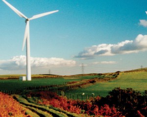Los parques eólicos y las tasas de la energía limpia