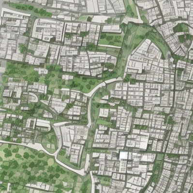 Planeamiento urbanístico de una ciudad